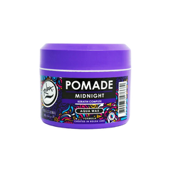 Rolda - Midnight Hair Pomade | Water Based Formula, Medium Hold, Medium Shine, Washes Out Easily, All Day Hold, Flake-free